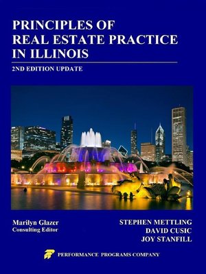 cover image of Principles of Real Estate Practice in Illinois